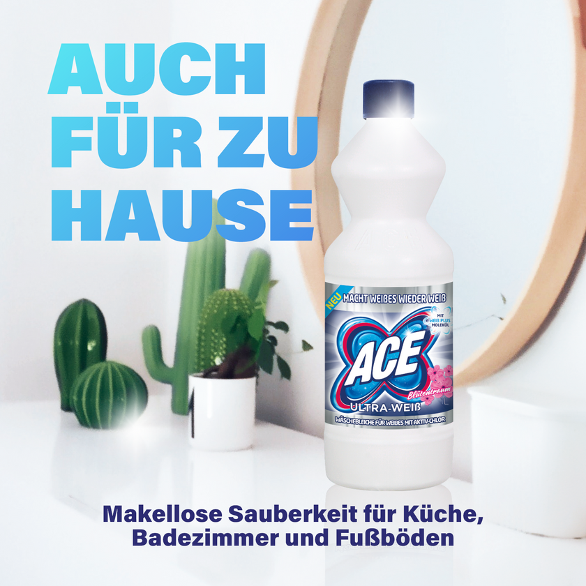 ACE Ultra Weiß - auch für Zuhause