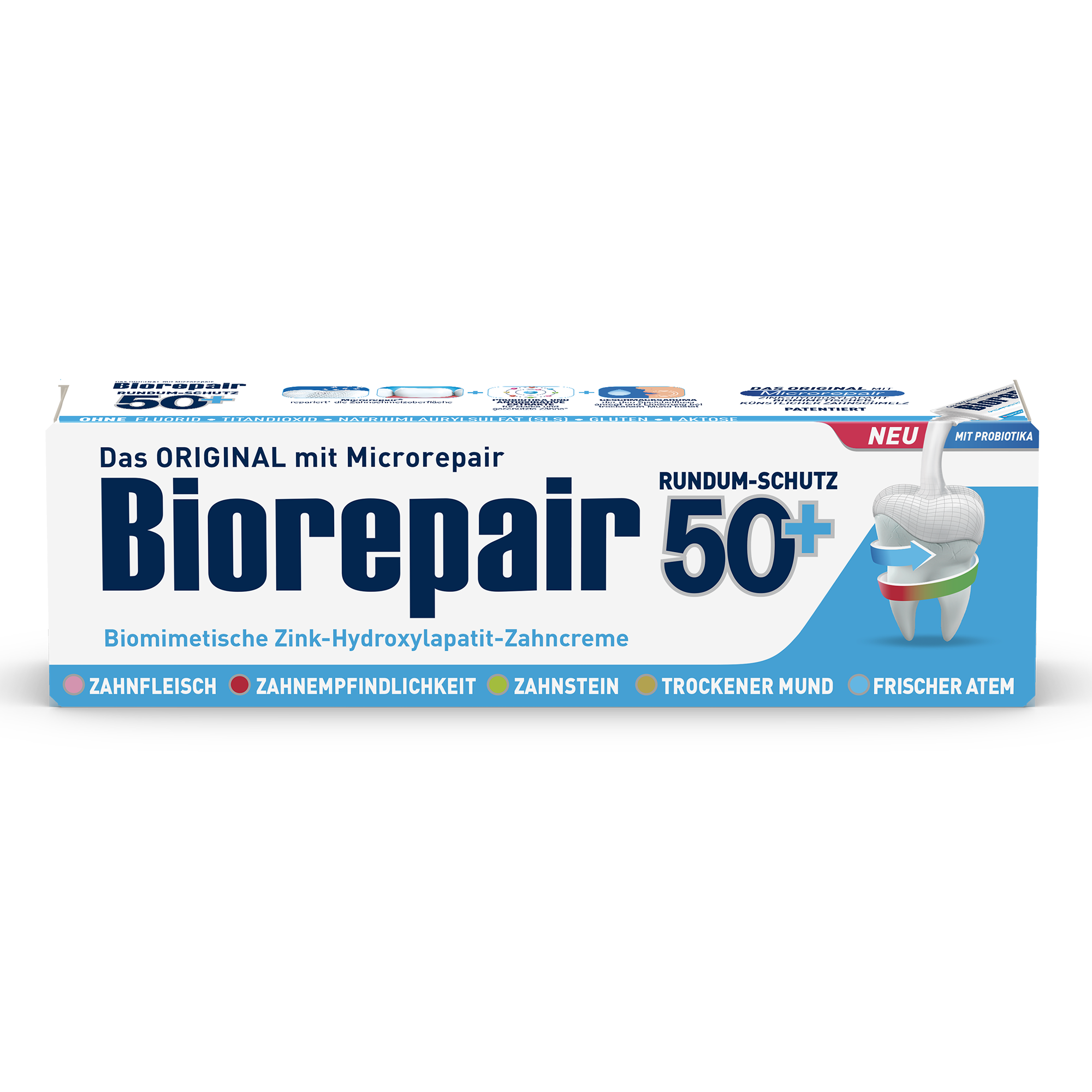 Biorepair Zahncreme Complete Protection 50 +  – 75ml