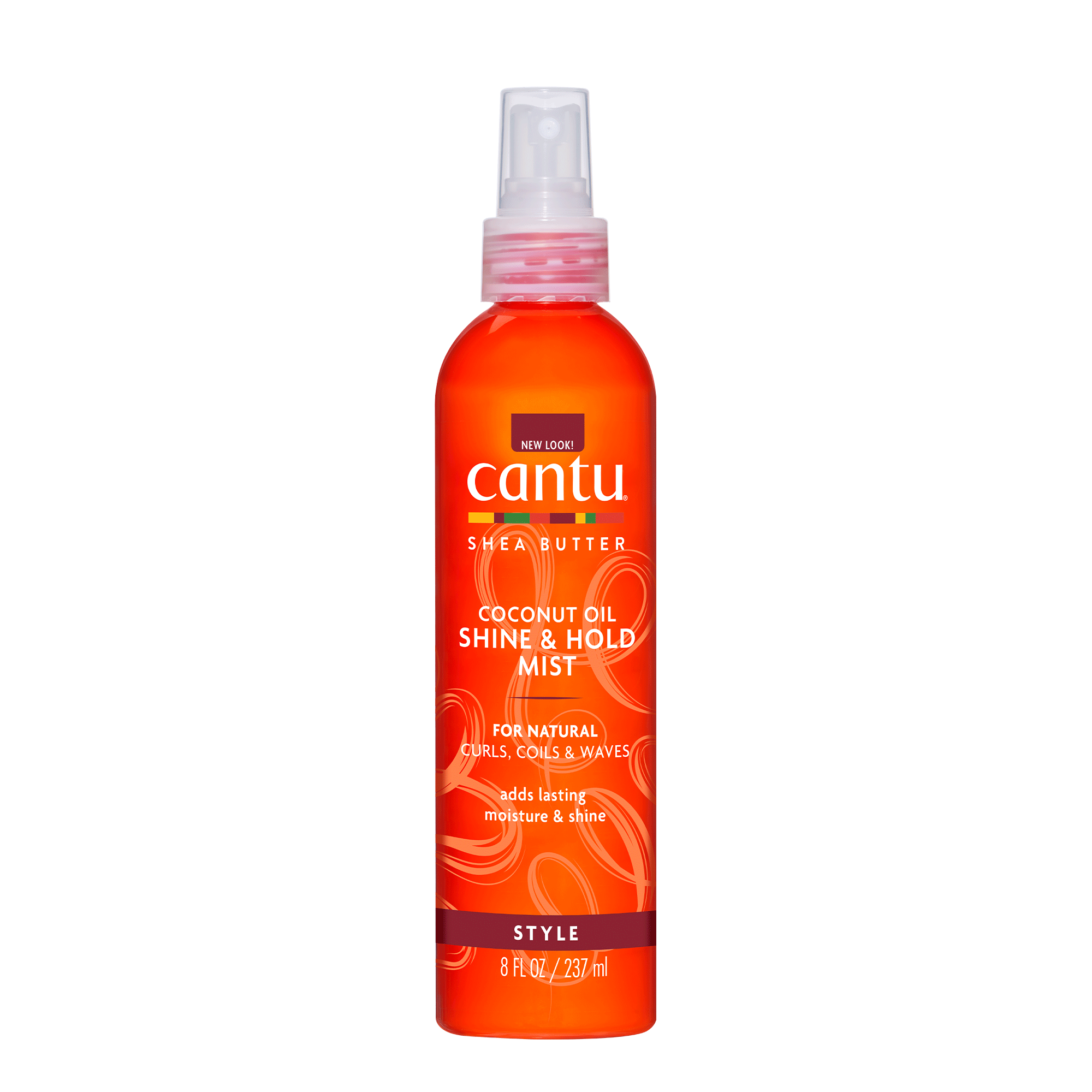 Vorderseite von Cantu Coconut Oil Shine & Hold Mist