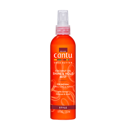 Vorderseite von Cantu Coconut Oil Shine & Hold Mist