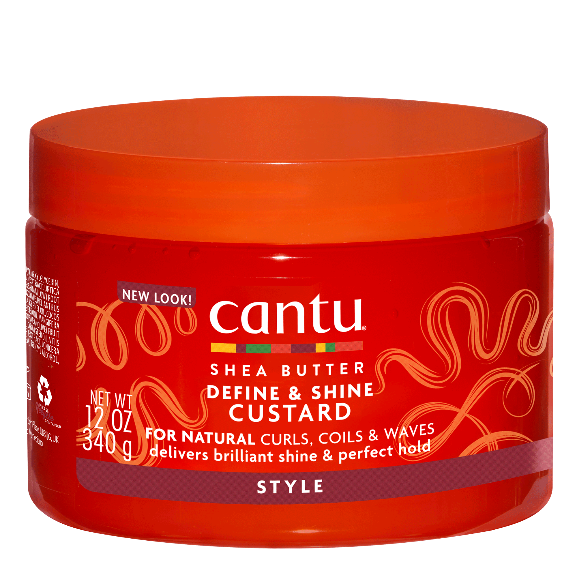Vorderseite von Cantu Define & Shine Custard 340 g