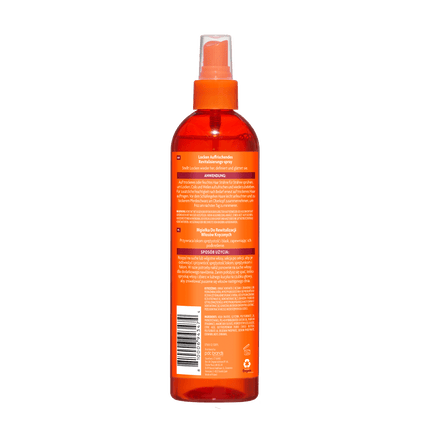 Rückseite von Cantu Next Day Revitalisierungs-Spray