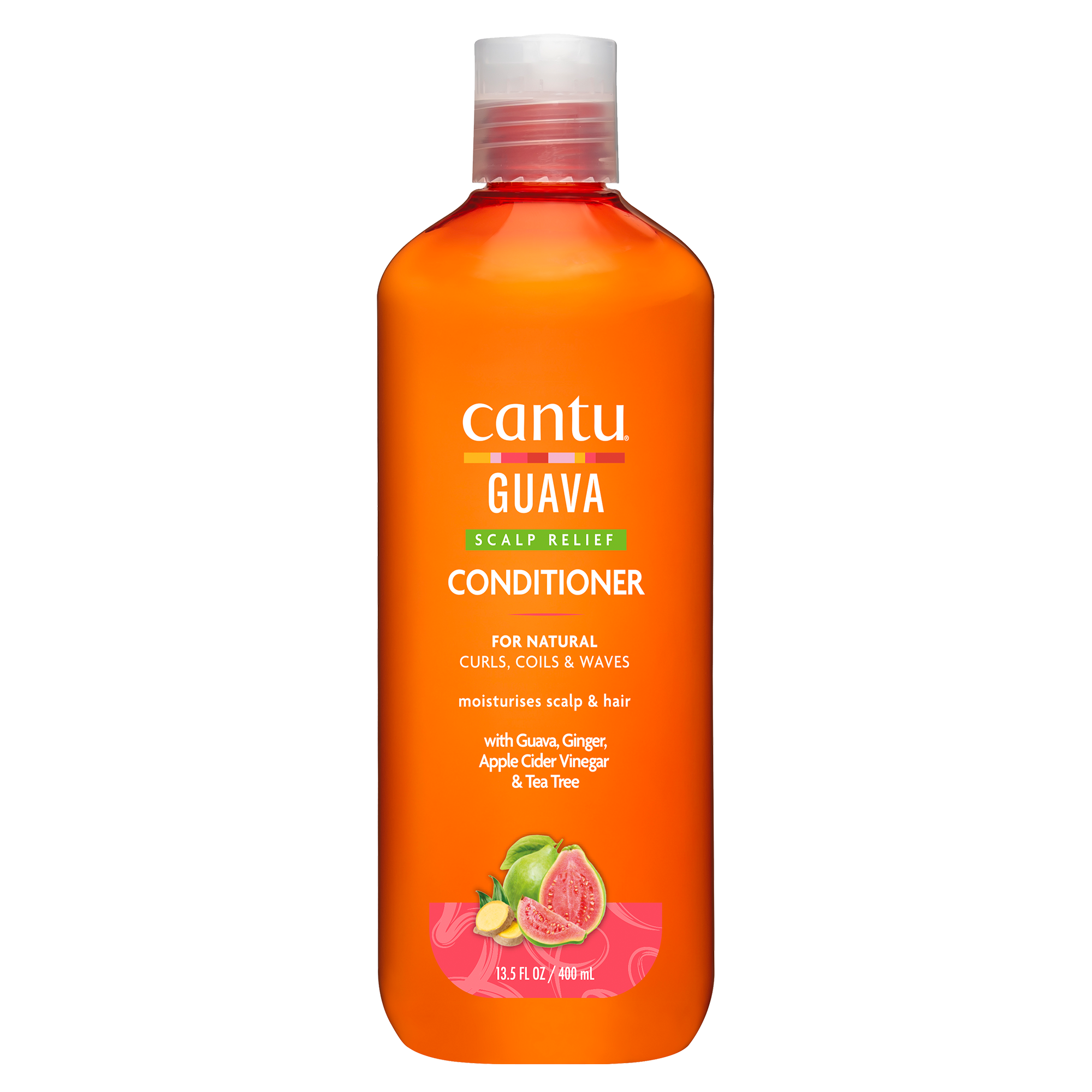 Vorderseite von Cantu Guava & Ginger Scalp Relief Conditioner 400 ml
