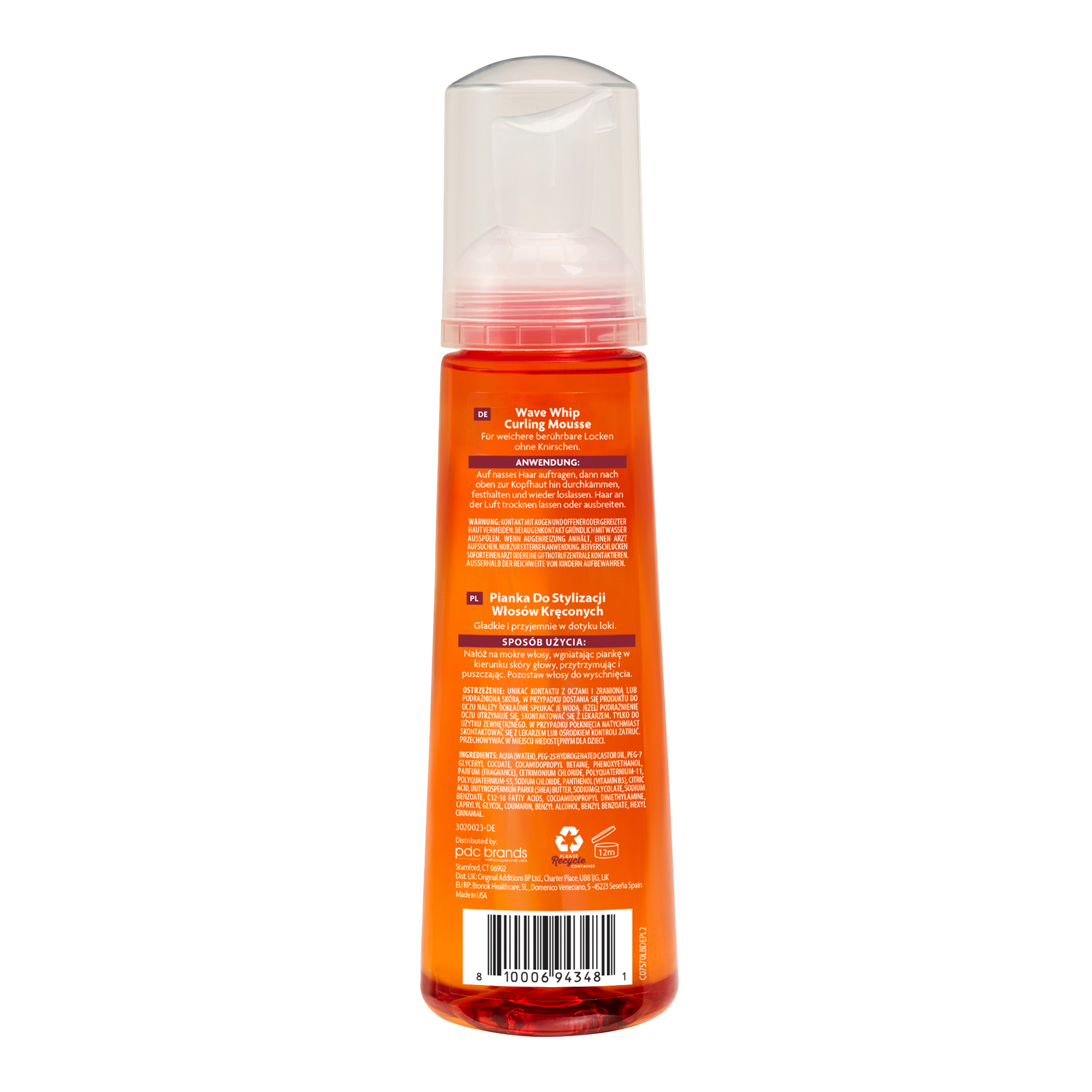 Cantu Wave Whip Curling Mousse - 248ml