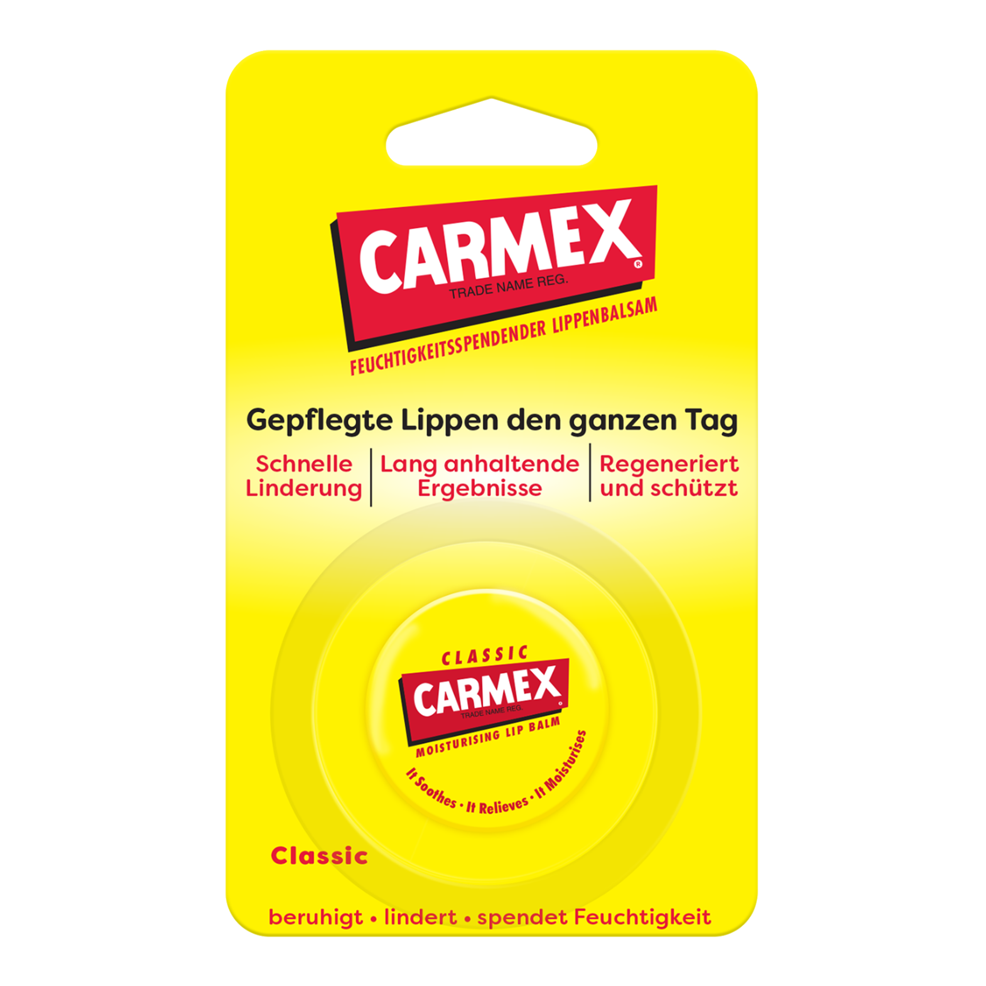 Carmex Classic Tiegel- Blister Front