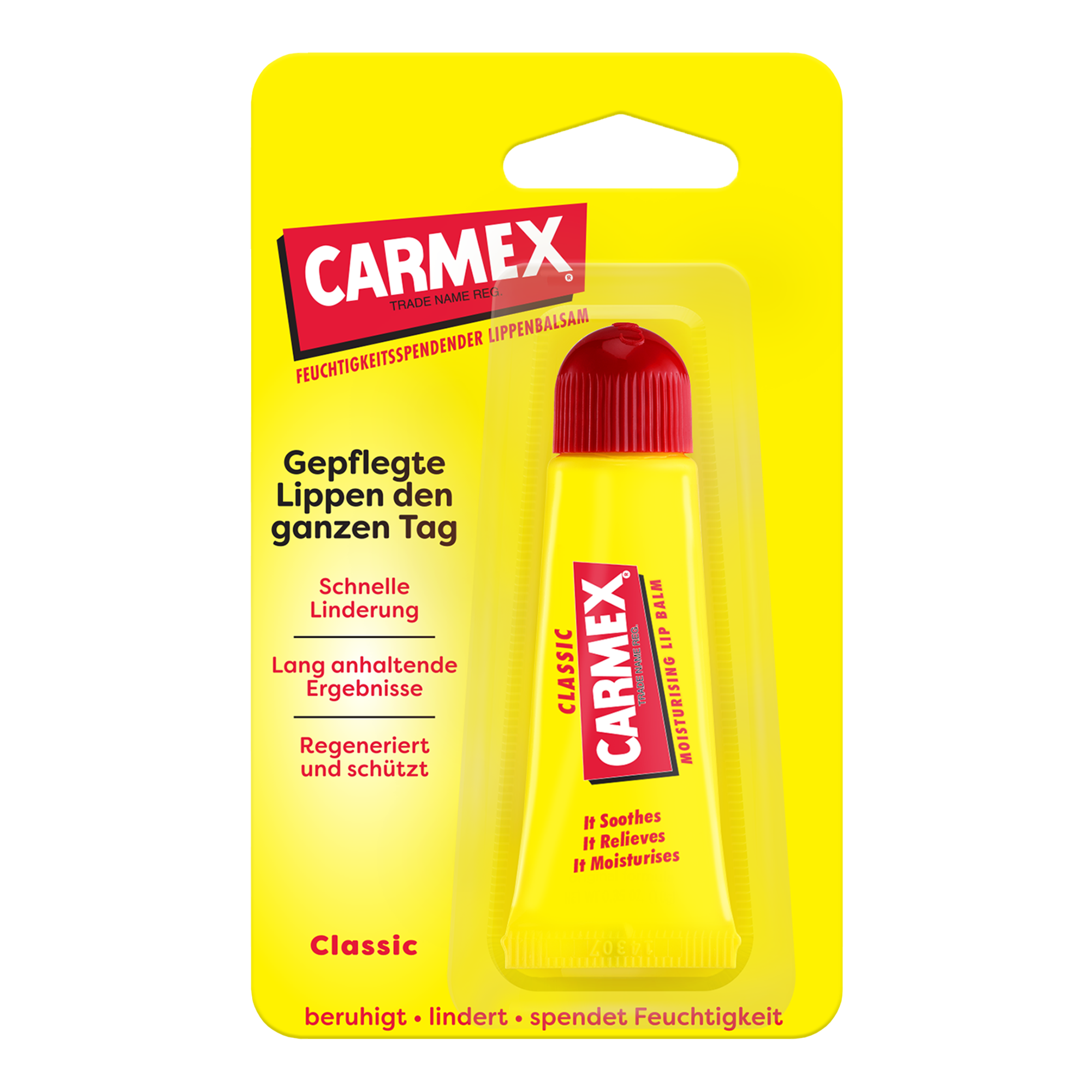 Vorderseite von Carmex Classic Tube