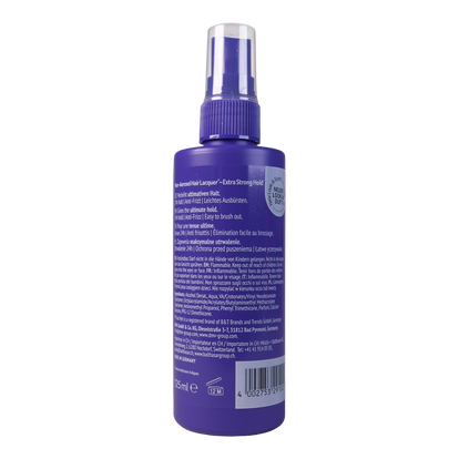 Rückseite von Net Hair Lacquer extra strong hold
