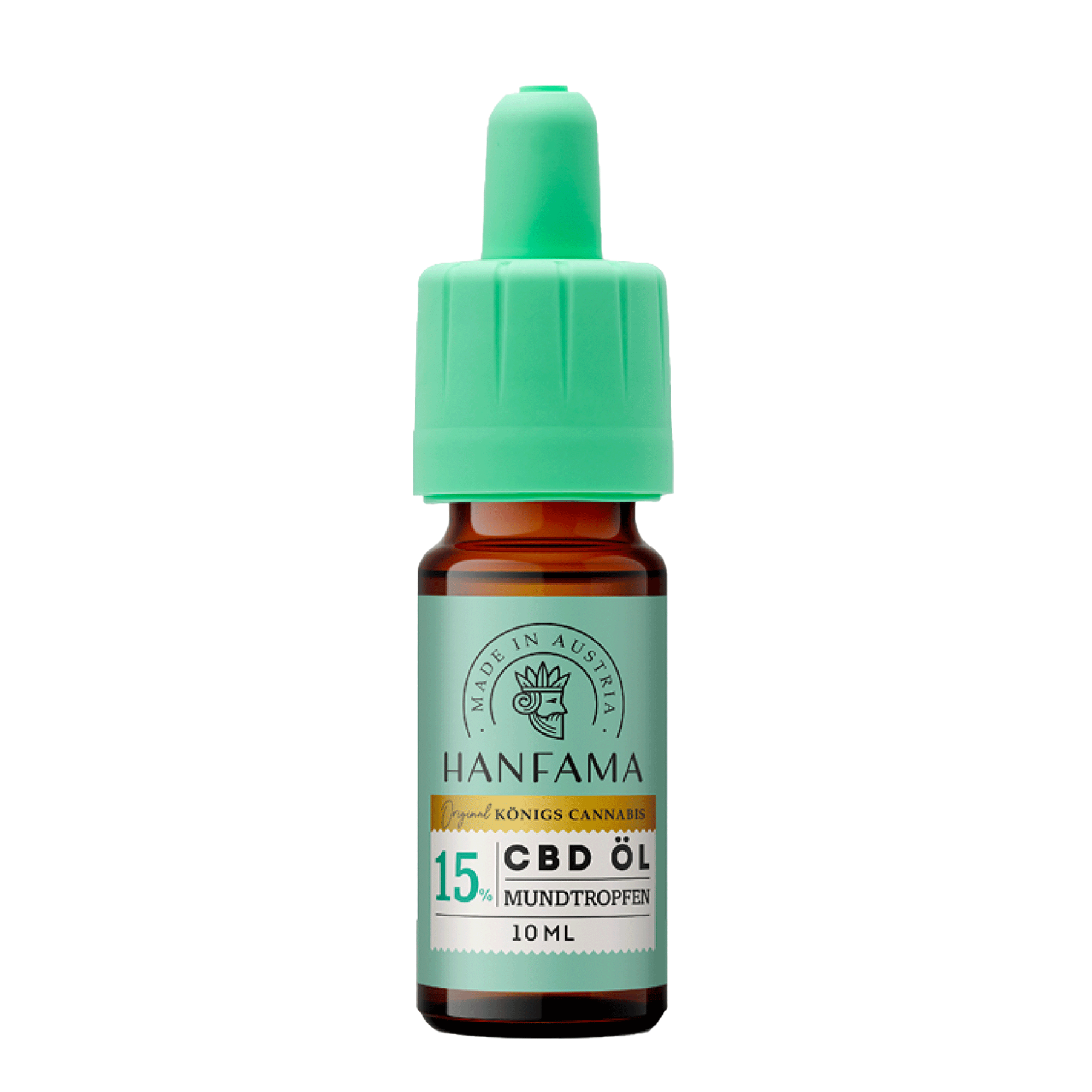 Vorderseite von CBD-Öl Mundtropfen 5% CH