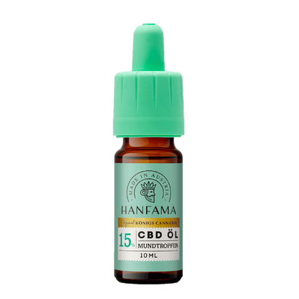 Vorderseite von CBD-Öl Mundtropfen 5% CH