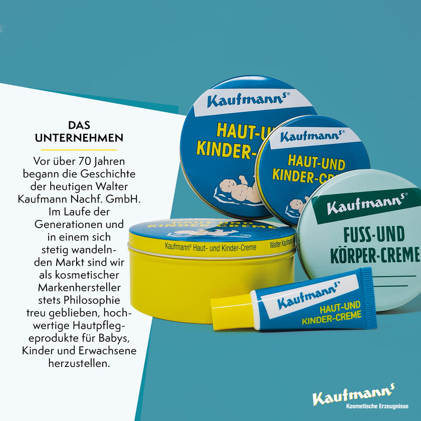 Kaufmanns Fuss- und Körper-Creme - 12x50 ml