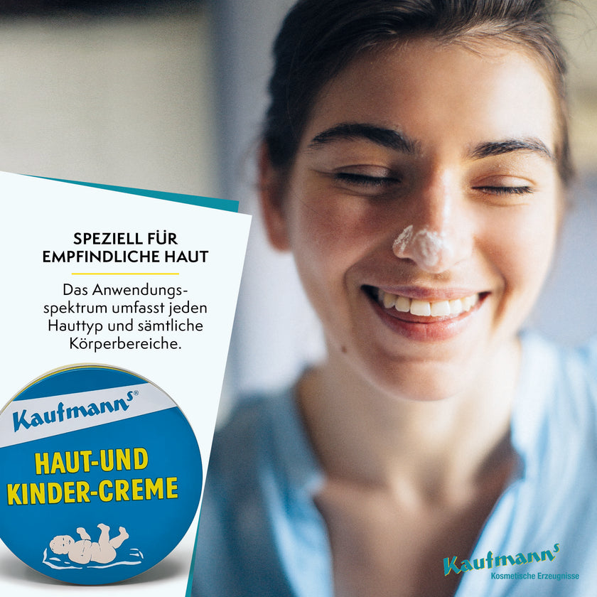 Kaufmanns Haut- Und Kindercreme - 10ml Tube Für Sensible Haut