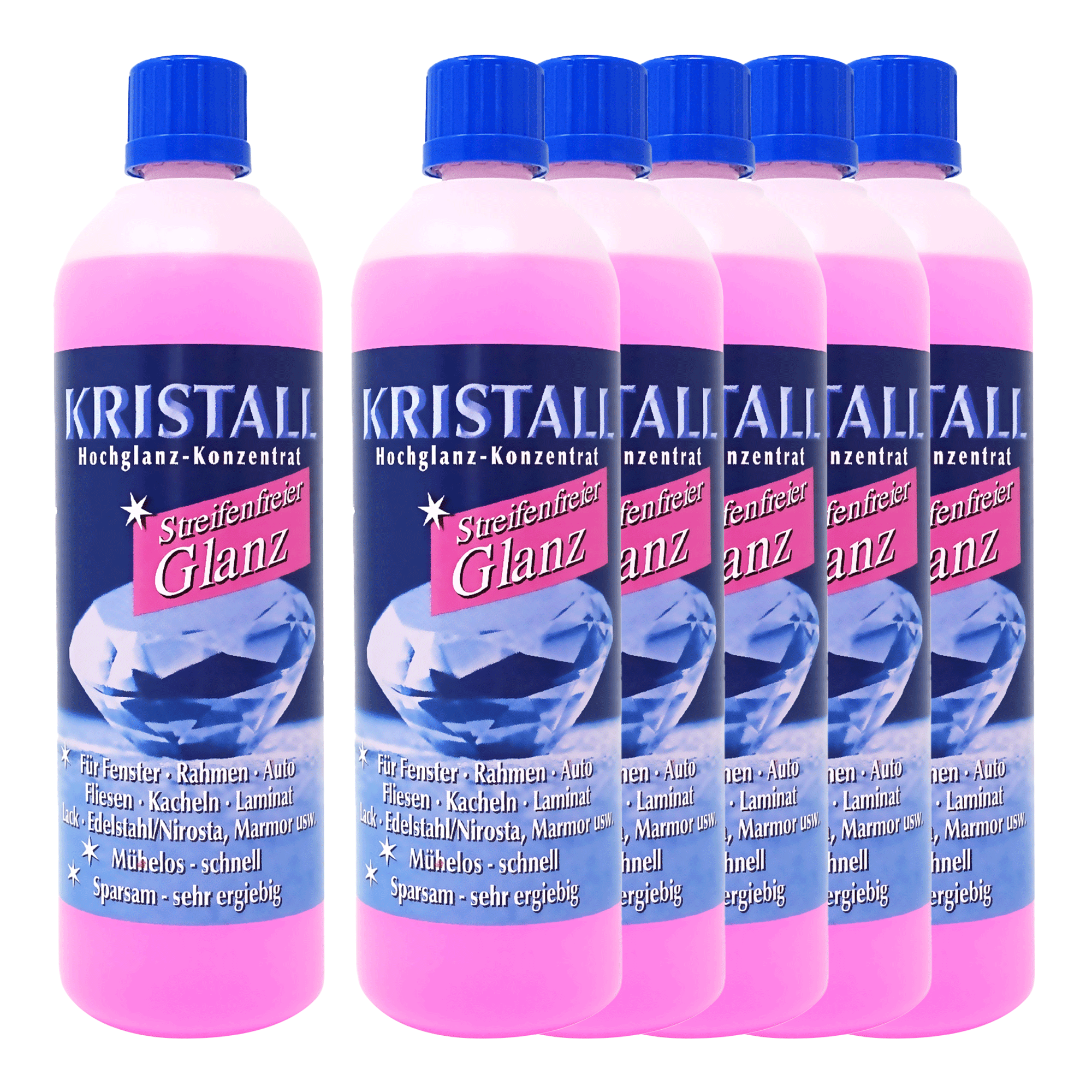 Kristall Hochglanz-Konzentrat - 6 x 250ml