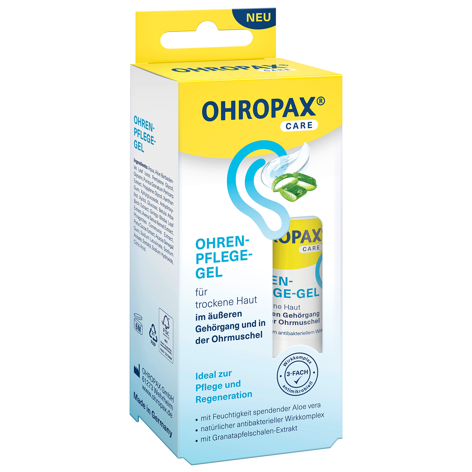 OHROPAX Ohren-Pflege-Gel - 15ml