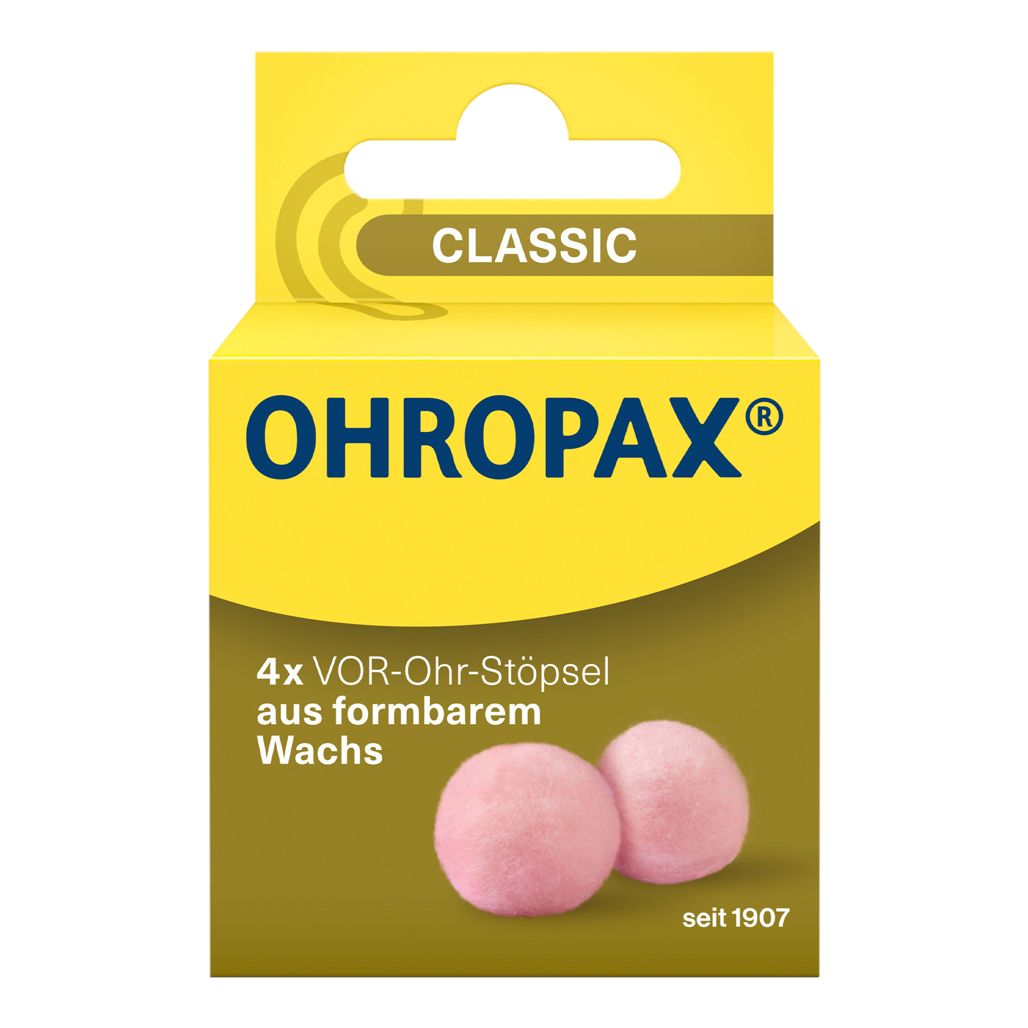 OHROPAX Classic Ohrstöpsel - 4 Stück