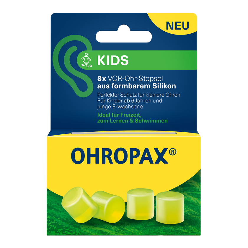 OHROPAX Kids Ohrstöpsel - 8 Stück