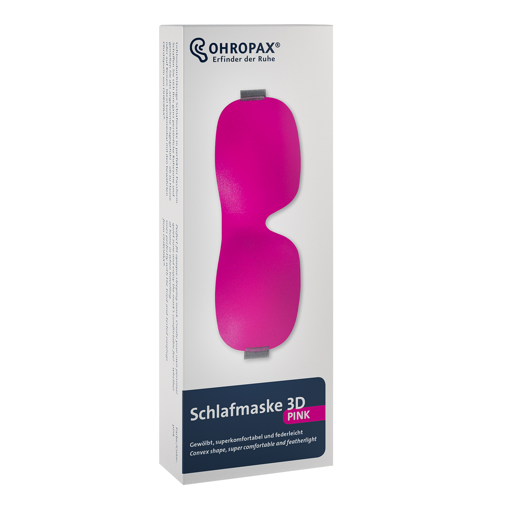 OHROPAX Schlafmaske 3D in pink - 1 Stück