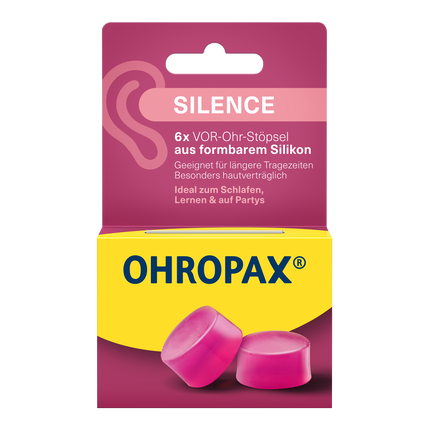 OHROPAX Silence Ohrstöpsel - 6 Stück