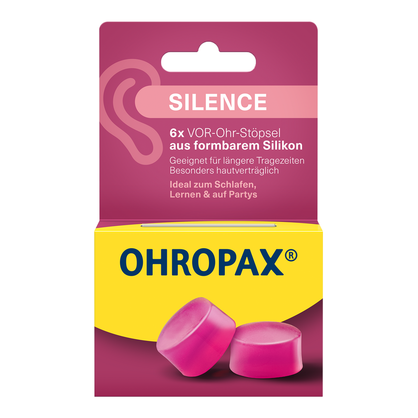 OHROPAX Silence Ohrstöpsel - 6 Stück