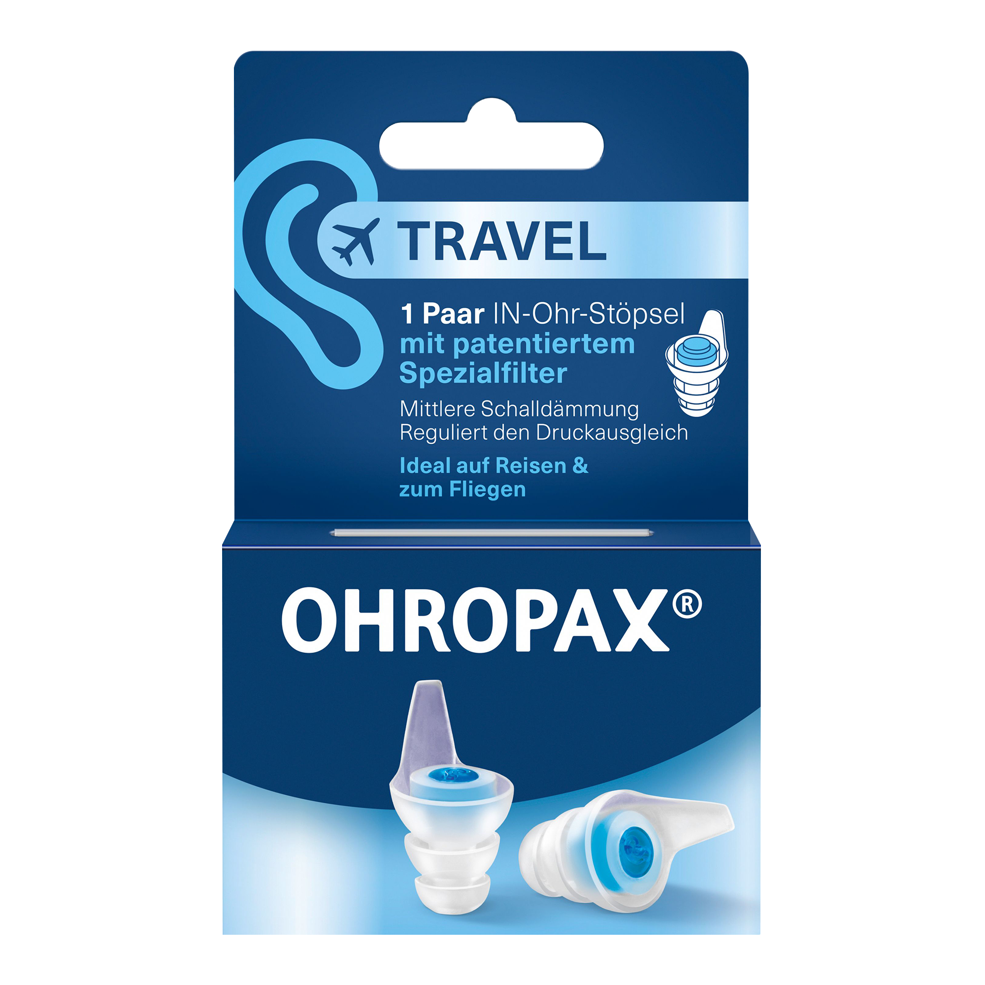 OHROPAX Travel Ohrstöpsel - 1 Paar