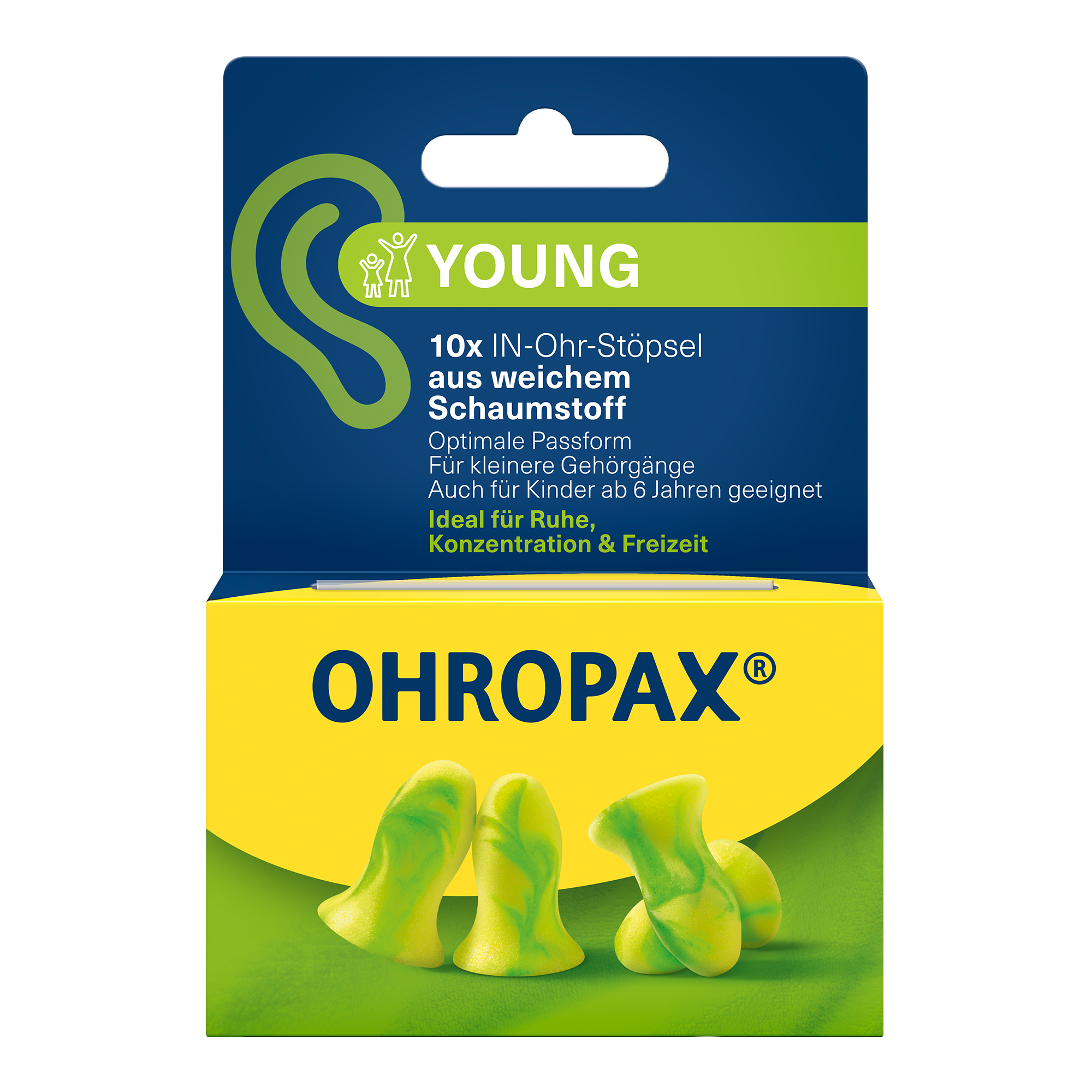 OHROPAX Young Ohrstöpsel - 10 Stück