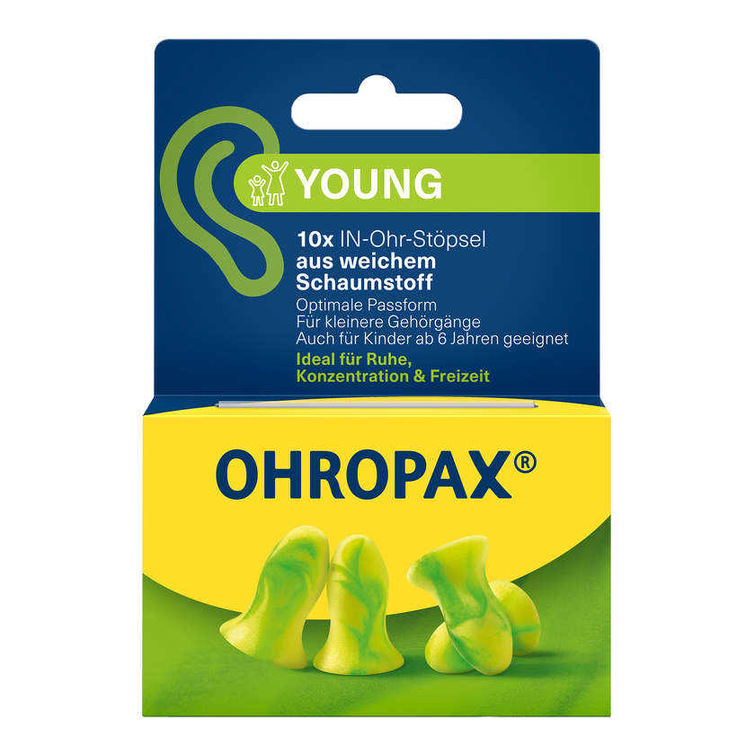 OHROPAX Young Ohrstöpsel - 10 Stück