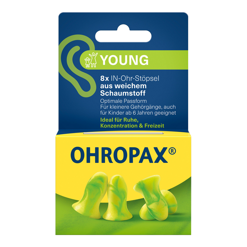OHROPAX Young Ohrstöpsel - 8  Stück