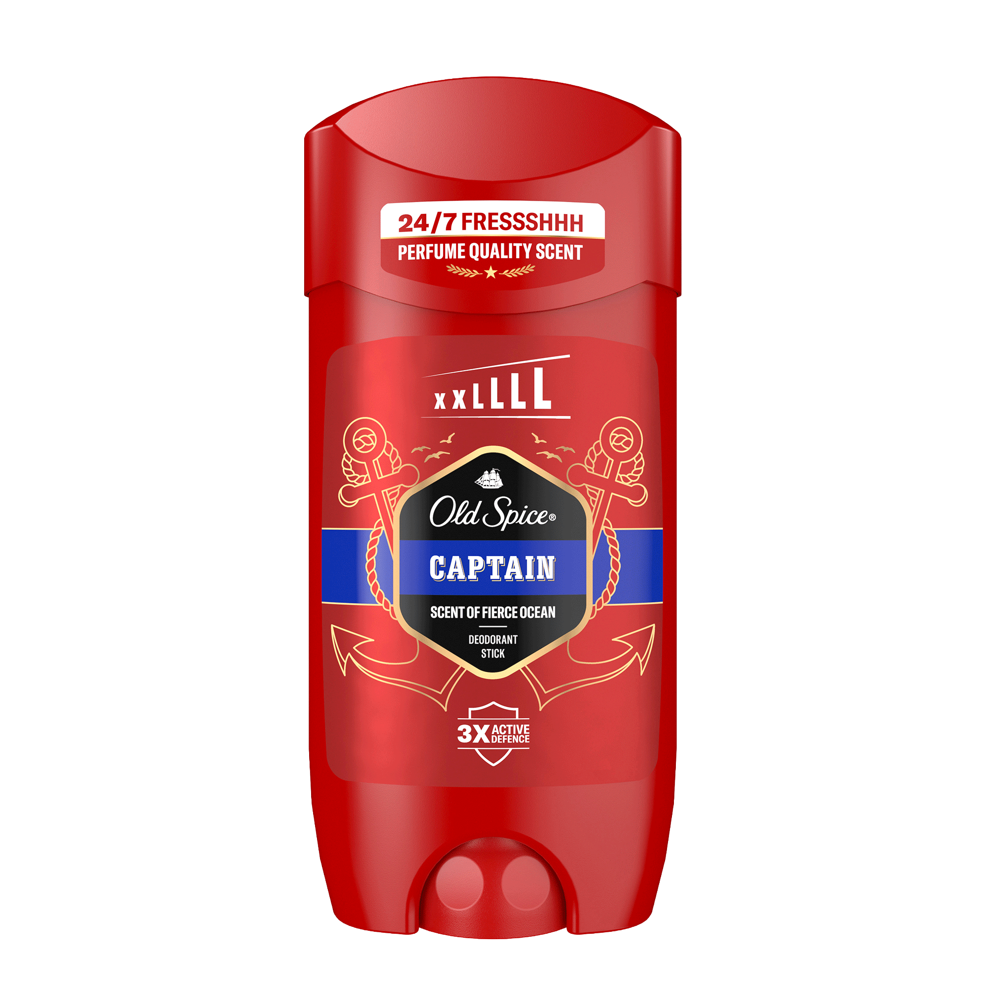 Voderseite von Old Spice Deo Stick Captain XL
