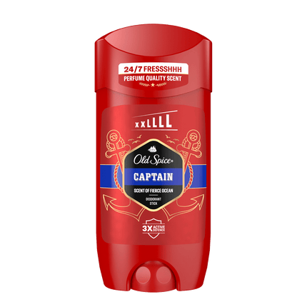 Voderseite von Old Spice Deo Stick Captain XL