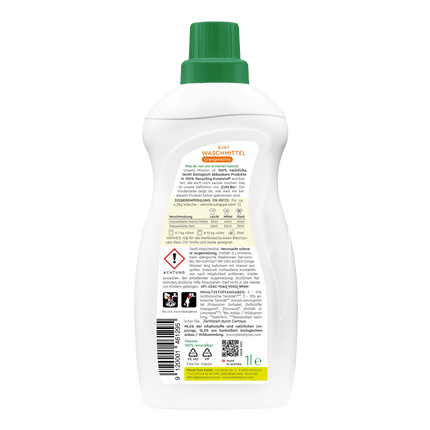 Planet Pure Bunt Waschmittel Orangenblüte - 1 Liter