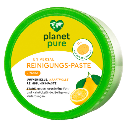 Planet Pure Universal Reinigungs-Paste Zitrone - 300g