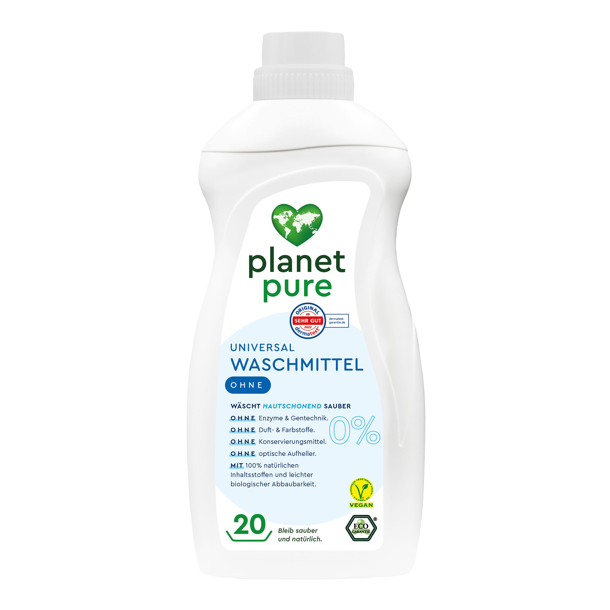 Planet Pure Universal Waschmittel - 1 Liter