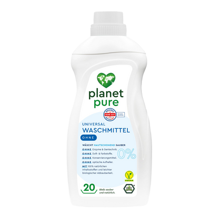 Planet Pure Universal Waschmittel - 1 Liter
