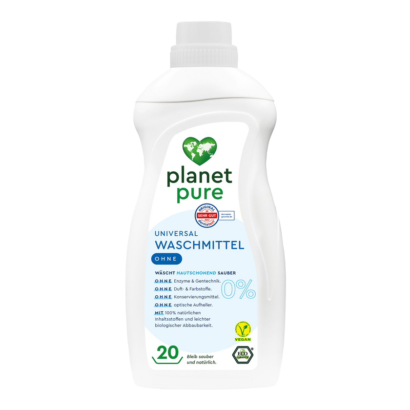 Planet Pure Universal Waschmittel - 1 Liter