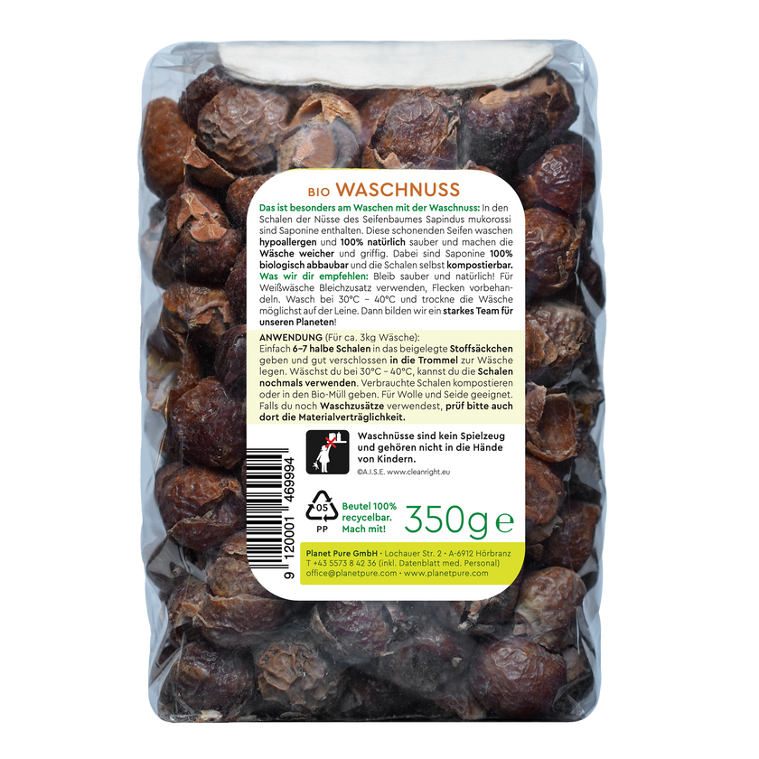 Planet Pure Bio Waschnuss - 250 g