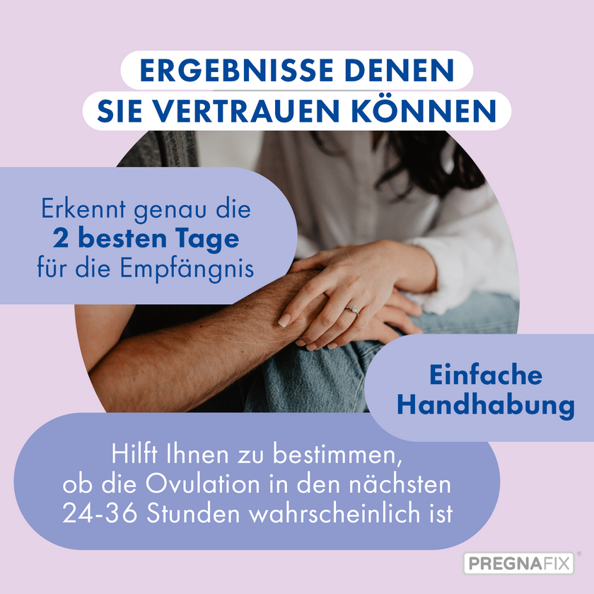 PREGNAFIX Ovulationstest unterstützt Sie bei Ihrer Familienplanung