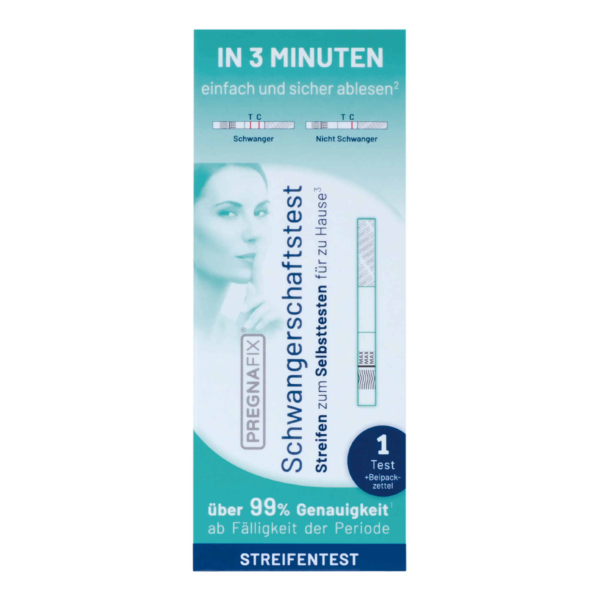 PREGNAFIX Schwangerschaftstest Streifen - 1 Stück
