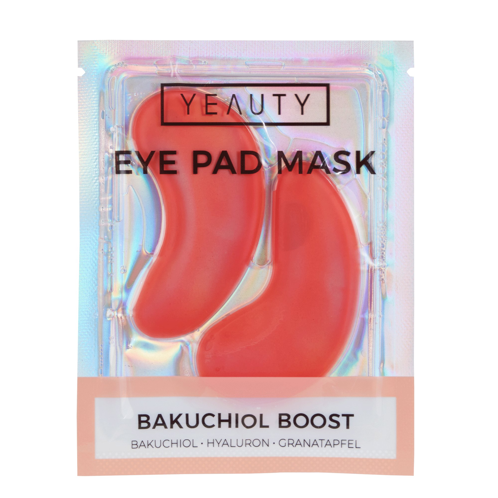 Vorderseite von YEAUTY Eye Pad Mask Bakuchiol Boost