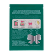 Rückseite von YEAUTY X-MAS Eye Pad Mask Cranberry