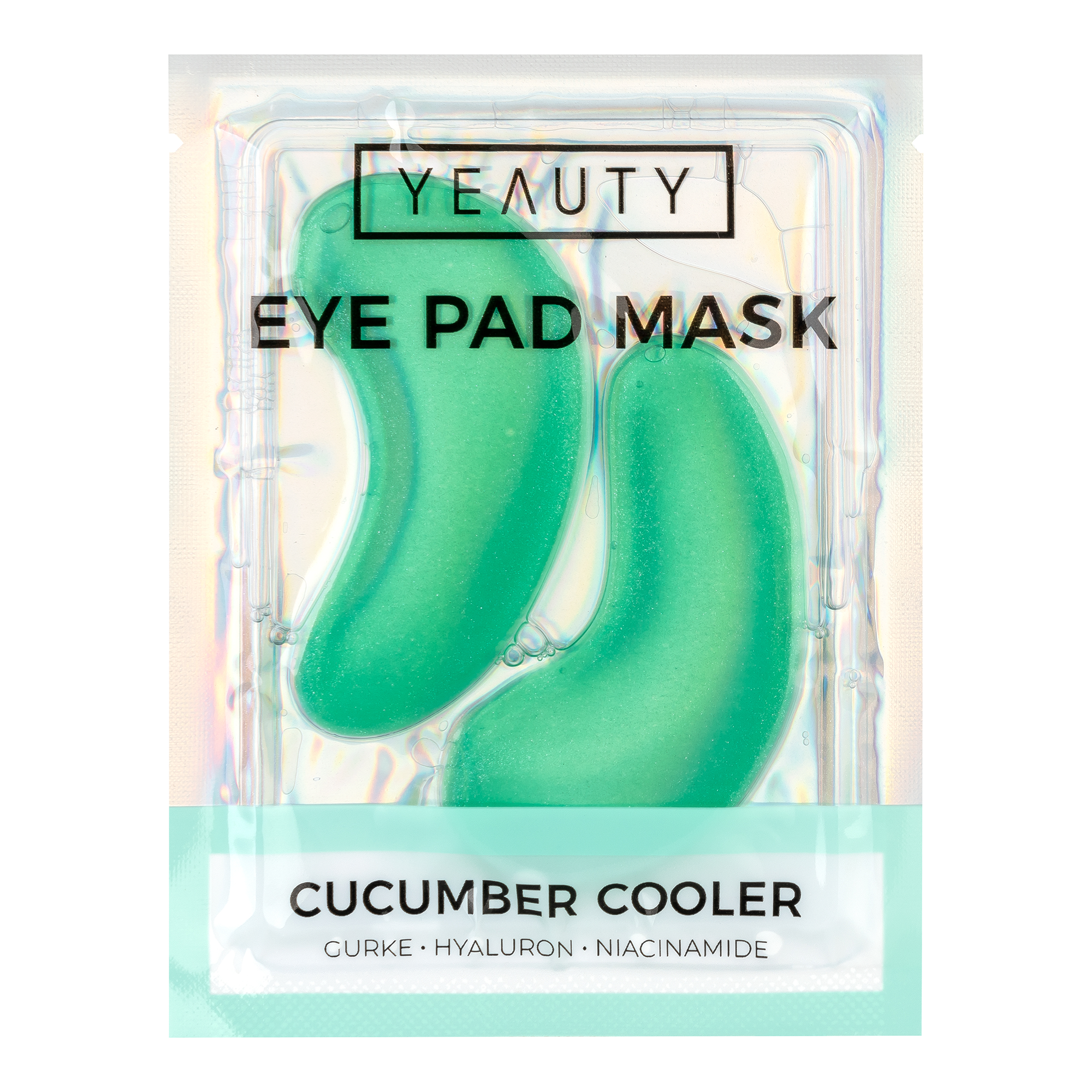 YEAUTY Eye Pad Mask Cucumber Cooler - 1 Paar
