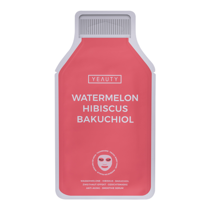 YEAUTY Tuchmaske Watermelon Hibiskus Bakuchiol - 1 Stück